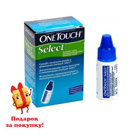 купить контрольный раствор для глюкометра one touch select